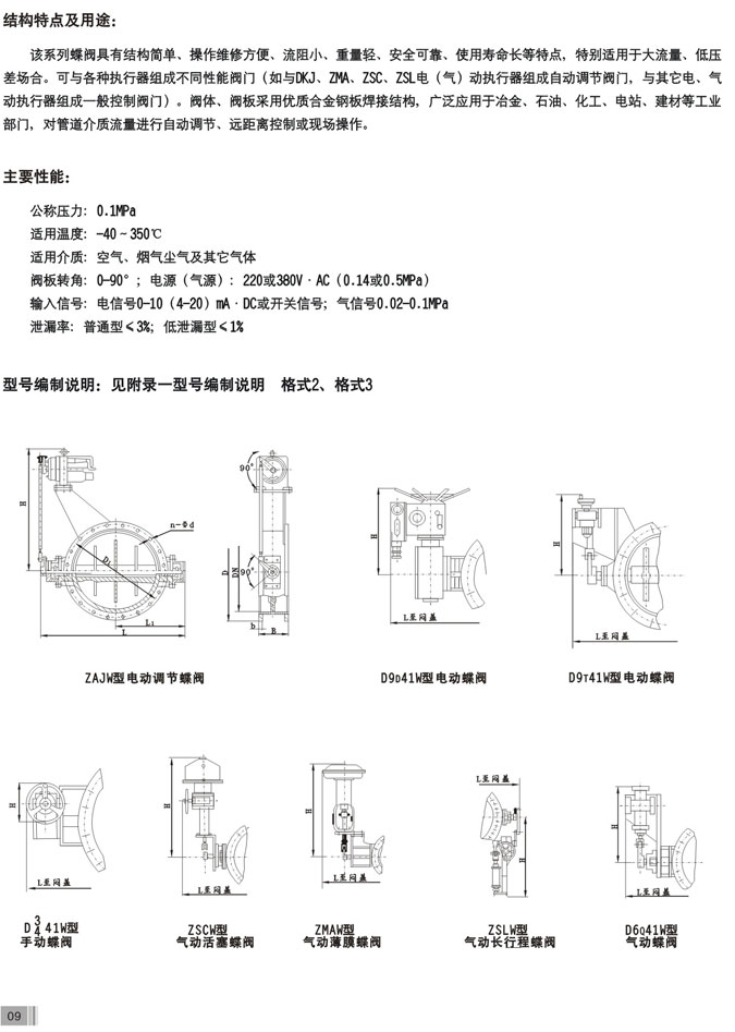 电子式调节蝶阀(图2) 电子式调节蝶阀(图2)